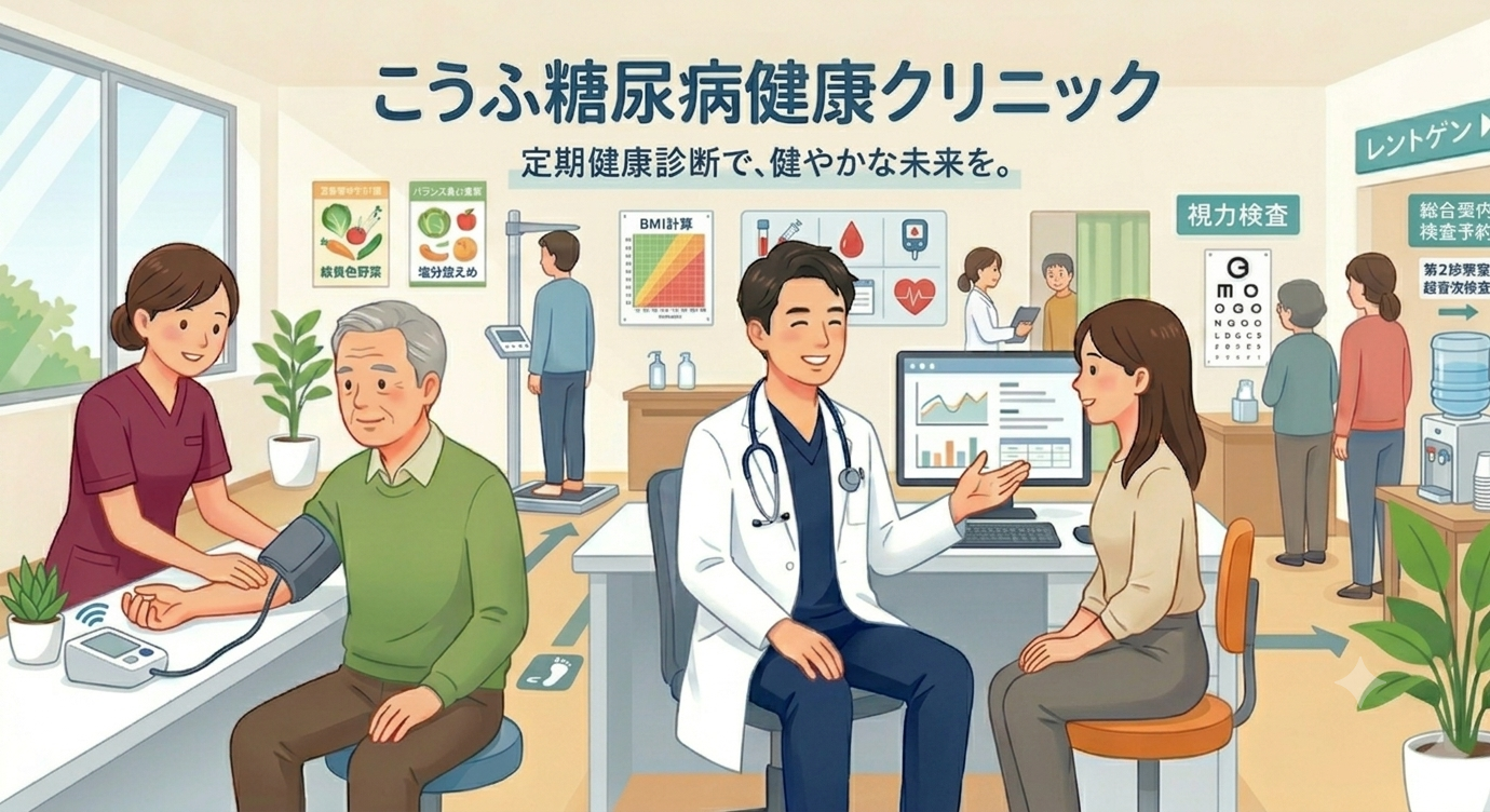 健康診断始めました