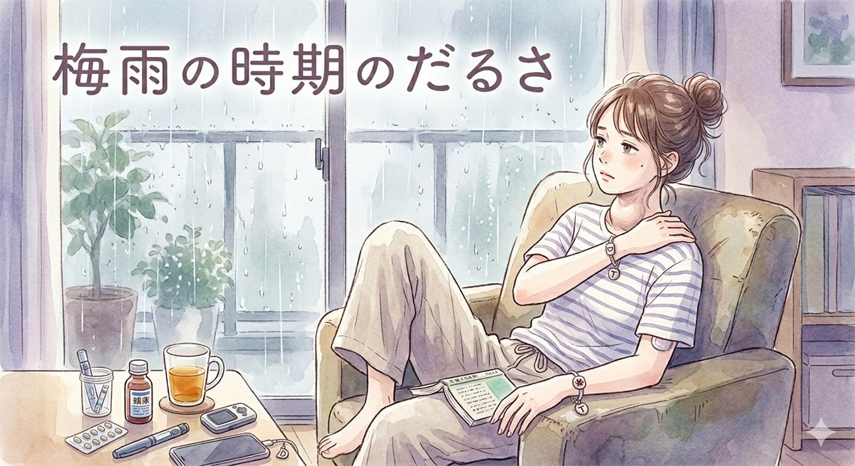 梅雨の時期のだるさや疲れやすさについて